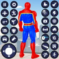 Spider Rope Hero: Action Game ikon