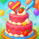 Birthday Cake Cooking Games ikon