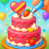 Birthday Cake Cooking Games ikon