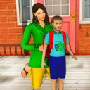 Virtual Mom Happy Family Games ikon