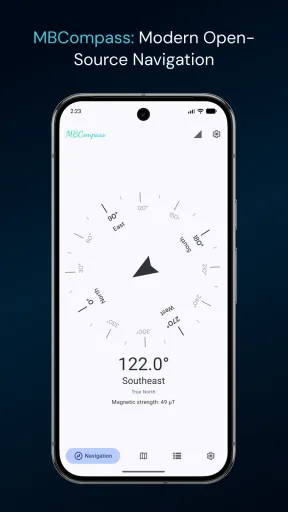 MBCompass, screenshot 1