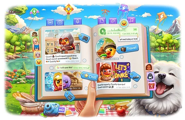 Gambar game atau aplikasi: Cara memakai Saved Messages Telegram untuk menyimpan catatan dan berkas