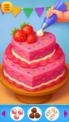 Birthday Cake Cooking Games, screenshot 2