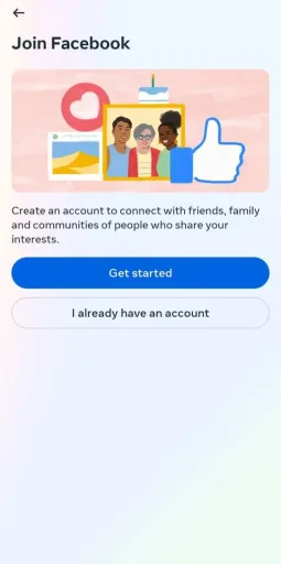 Facebook Lite, screenshot 3