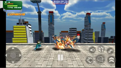 The Super Warriors, screenshot 2