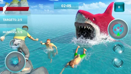 Shark Attack Sim: Hunting Game, screenshot 1