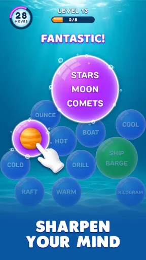 Bubble Word Jam, screenshot 2