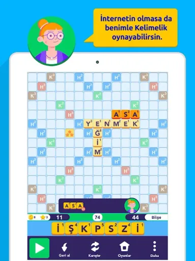 Kelimelik Solo, screenshot 3