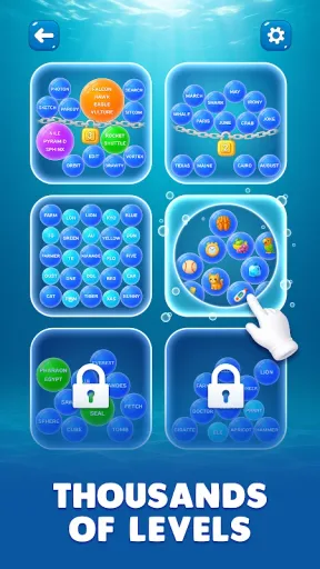 Bubble Word Jam, screenshot 3