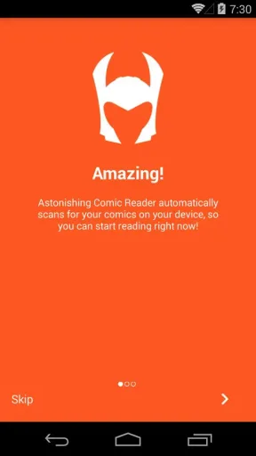 Astonishing Comic Reader, screenshot 1