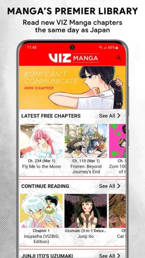 VIZ Manga, screenshot 1