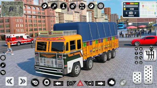 Indian Cargo Truck Driver Simulator, screenshot 2