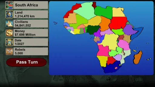 Africa Empire 2027, screenshot 2