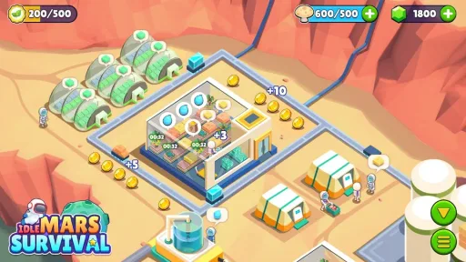 Idle Mars Survival, screenshot 1
