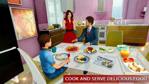 Virtual Mom Happy Family Games, screenshot 3