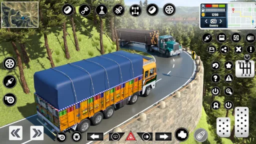 Indian Cargo Truck Driver Simulator, screenshot 1