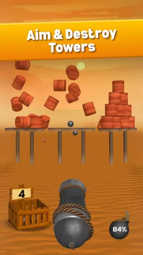 Cannon Balls 3D, screenshot 1