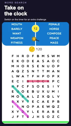 Word Search, screenshot 2