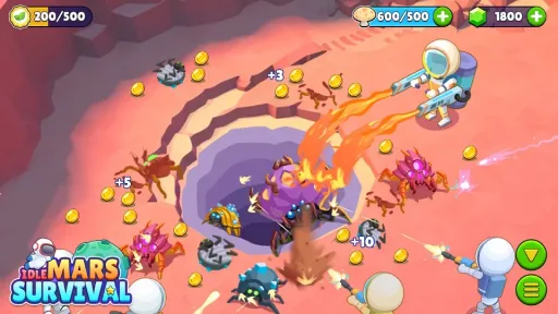 Idle Mars Survival, screenshot 3