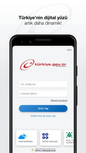 e-Devlet, screenshot 1