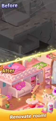 Decor Merge, screenshot 2