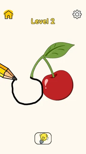 Draw One Puzzle: DOP Game, screenshot 1