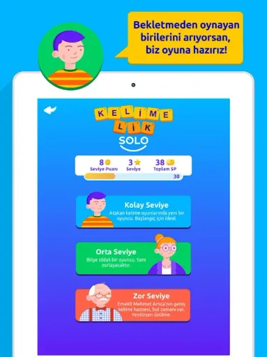 Kelimelik Solo, screenshot 2