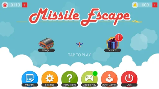 Missile Escape, screenshot 1