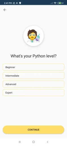 Pydroid 3, screenshot 2