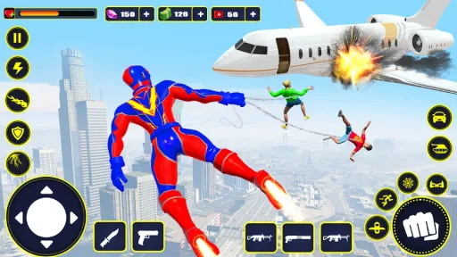 Spider Rope Hero: Action Game, screenshot 3